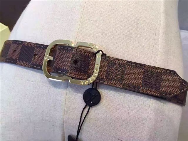 Louis Vuitton Mini 25mm Damier Ebene Belt