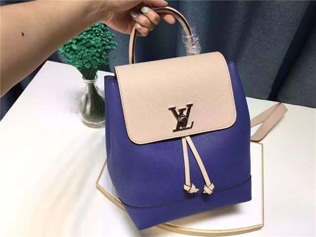 Louis Vuitton Lockme Backpack Denim