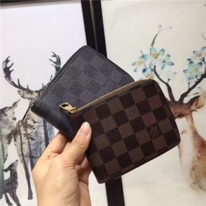 Louis Vuitton Zip Compact Wallet (Damier Graphite)