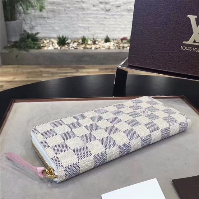 Louis Vuitton Azur Clemence Wallet Rose Ballerine