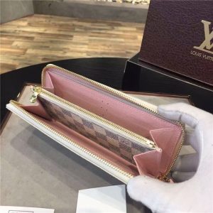 Louis Vuitton Azur Clemence Wallet Rose Ballerine