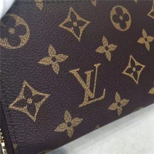 Louis Vuitton Monogram Clemence Wallet Rose Ballerine