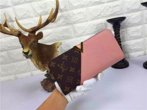 Louis Vuitton Monogram Kimono Wallet Rose Ballerine
