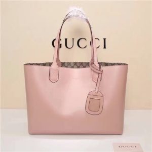 Gucci Reversible GG Leather Tote (Varied Colors)