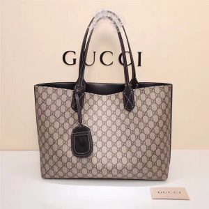 Gucci Reversible GG Leather Tote (Varied Colors)