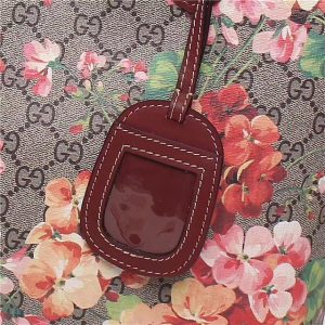Gucci Reversible GG Blooms Leather Tote