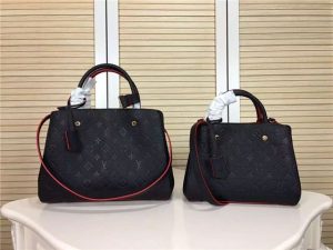 Louis Vuitton Montaigne BB Marine Rouge