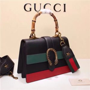 Gucci Dionysus Leather Top Handle Bag (Multi Colors)