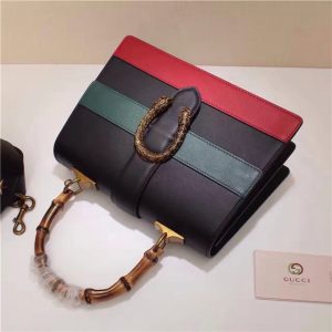 Gucci Dionysus Leather Top Handle Bag (Multi Colors)