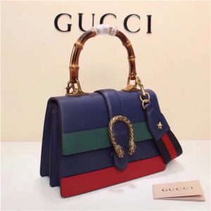Gucci Dionysus Leather Top Handle Bag (Multi Colors)