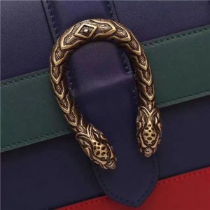 Gucci Dionysus Leather Top Handle Bag (Multi Colors)