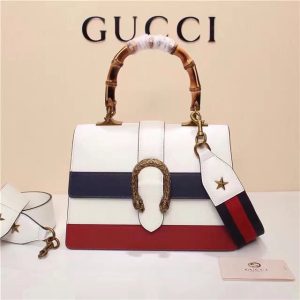 Gucci Dionysus Leather Top Handle Bag (Multi Colors)