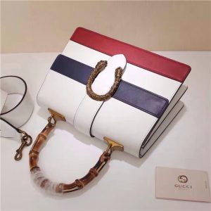 Gucci Dionysus Leather Top Handle Bag (Multi Colors)
