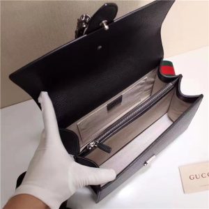 Gucci Dionysus Pebbled Leather Top Handle Bag (Varied Colors)