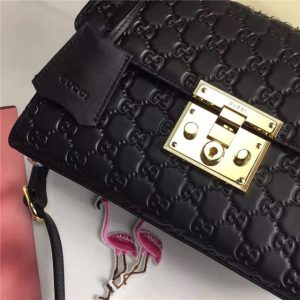 Gucci Padlock GG Signature Top Handle Bag (Varied Colors)