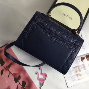 Gucci Padlock GG Signature Top Handle Bag (Varied Colors)