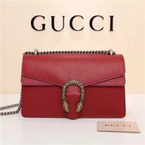 Gucci Dionysus GG Supreme Leather Shoulder Bag (Varied Colors)