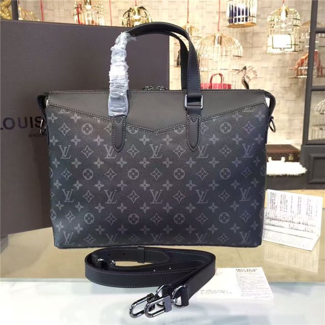Louis Vuitton Briefcase Explorer Eclipse Monogram