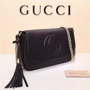 Gucci Soho Leather Shoulder Bag
