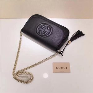 Gucci Soho Leather Shoulder Bag