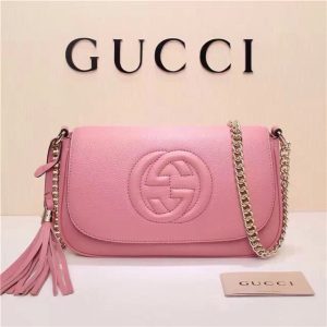 Gucci Soho Leather Shoulder Bag