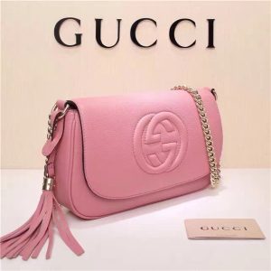 Gucci Soho Leather Shoulder Bag