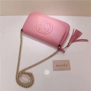 Gucci Soho Leather Shoulder Bag