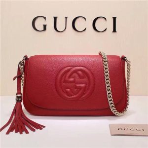 Gucci Soho Leather Shoulder Bag