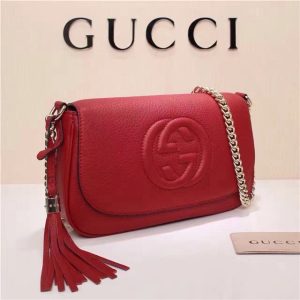 Gucci Soho Leather Shoulder Bag
