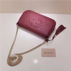 Gucci Soho Leather Shoulder Bag