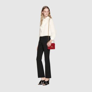 Gucci GG Marmont Leather Mini Chain Bag (2 Colors)