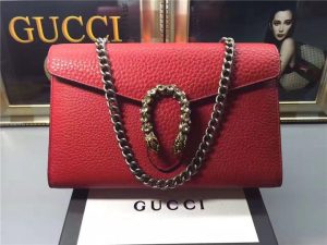 Gucci Dionysus Leather Mini Chain Bag (Varied Colors)