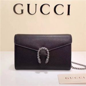 Gucci Dionysus Leather Mini Chain Bag (Varied Colors)