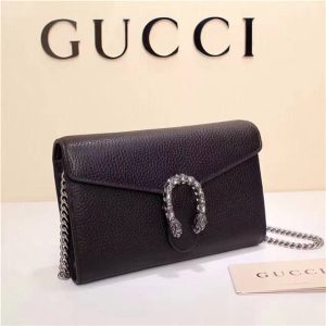 Gucci Dionysus Leather Mini Chain Bag (Varied Colors)