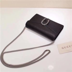 Gucci Dionysus Leather Mini Chain Bag (Varied Colors)