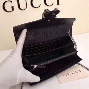 Gucci Dionysus Leather Mini Chain Bag (Varied Colors)