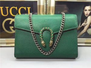 Gucci Dionysus Leather Mini Chain Bag (Varied Colors)