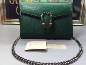 Gucci Dionysus Leather Mini Chain Bag (Varied Colors)