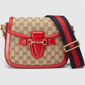 Gucci Lady Web Original GG Shoulder Bag (Varied Colors)