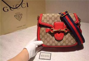 Gucci Lady Web Original GG Shoulder Bag (Varied Colors)