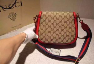 Gucci Lady Web Original GG Shoulder Bag (Varied Colors)