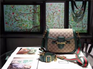 Gucci Lady Web Original GG Shoulder Bag (Varied Colors)