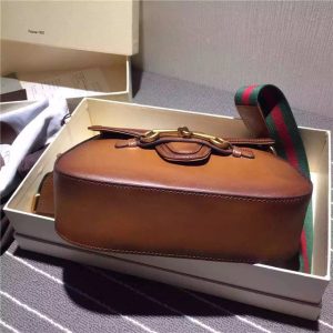 Gucci Lady Web Leather Shoulder Bag (Varied Colors)