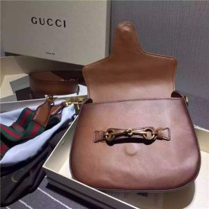 Gucci Lady Web Leather Shoulder Bag (Varied Colors)