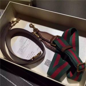 Gucci Lady Web Leather Shoulder Bag (Varied Colors)