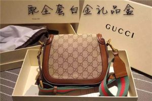 Gucci Small Lady Web Original GG Shoulder Bag (Varied Colors)