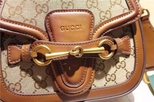 Gucci Small Lady Web Original GG Shoulder Bag (Varied Colors)