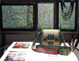 Gucci Small Lady Web Original GG Shoulder Bag (Varied Colors)