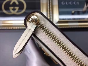 Gucci Sylvie Leather Zip Around Wallet (Varied Colors)