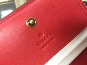 Gucci GG Supreme Card Case With Cherries
